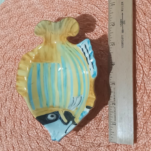 CASAFINA PORTUGAL UNIQUE FISH TRINKET DISH - Picture 7 of 10